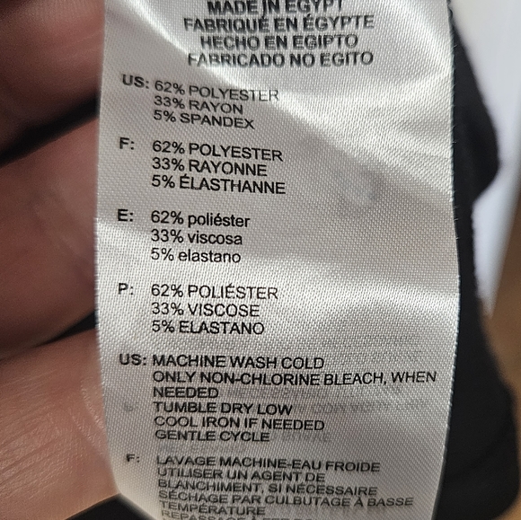 Women's Adidas Golf large black and white ¼ zip - Picture 2 of 8